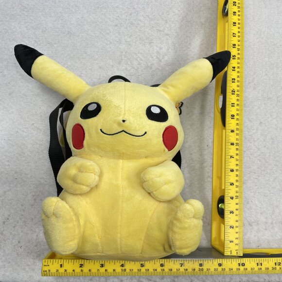 Plush Pikachu Pokemon Backpack 14" Bag 2016 NEW TAGS Stuffed Starpoint F.A.B. - Picture 9 of 9